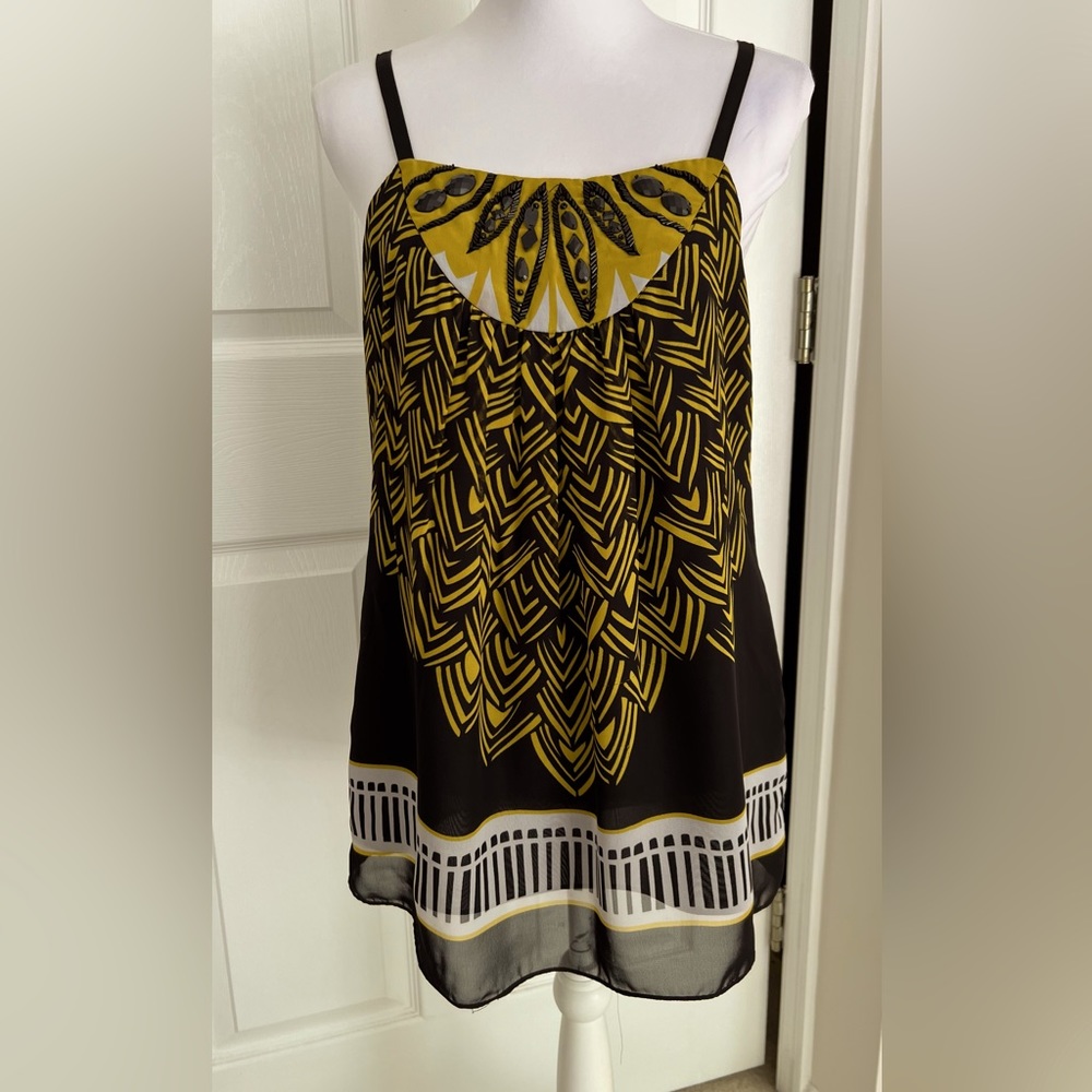 Nicole Miller Embellished Top - Size 8